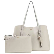 GUESS Melody Two in One Tote Bag - Taupe White
