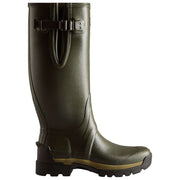 Hunter Balmoral Tall Adjustable Wellington Boots - Dark Olive Green