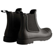 Hunter Comando Chelsea Boots - Black