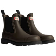 Hunter Comando Chelsea Boots - Chocolate Brown