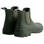 Hunter Downpour Chelsea Boots - Dark Olive Green