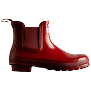 Hunter Original Gloss Chelsea Boots - Military Red