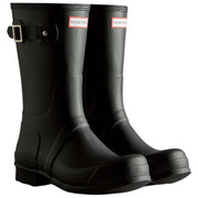 Hunter Original Short Tri Colour Logo Wellington Boots - Black