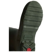 Hunter Original Tall Tartan Lined Wellington Boots - Dark Olive Green
