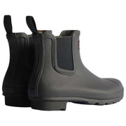 Hunter Original Tartan Lined Chelsea Boots - Black