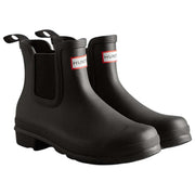 Hunter Original Tri Colour Logo Chelsea Boots - Black