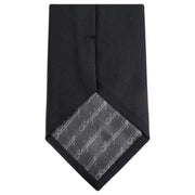 Knightsbridge Neckwear Diamante Wave Pattern Tie - Black/Multi-colour