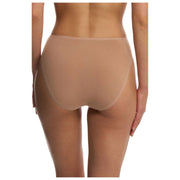 Natori Bliss Bare Cotton High Cut Brief - Buff Tan