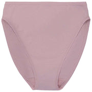 Natori Bliss Bare Cotton High Cut Brief - Rose Mist Pink