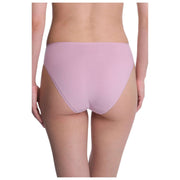 Natori Bliss Bare Cotton High Cut Brief - Rose Mist Pink