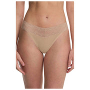 Natori Bliss Perfection Classic Thong - Caf  Tan