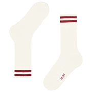 Falke Dynamic Wool Socks - Off White/Red