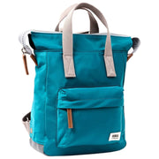 Roka Bantry B Small Recycled Nylon Backpack - North Sea Blue
