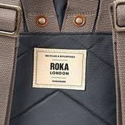 Roka Canfield B Small Recycled Nylon Backpack - Beluga Grey