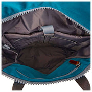 Roka Finchley Large Recycled Canvas Backpack - Deep Teal Blue