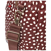 Roka Gatwick Medium Recycled Canvas Duffle Bag - Brown Dot