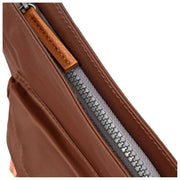 Roka Kennington Medium Recycled Nylon Crossbody Bag - Rocky Road Brown