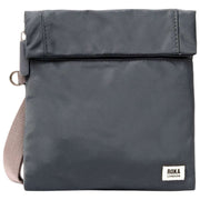 Roka Stratford Small Recycled Nylon Crossbody Bag - Beluga Grey