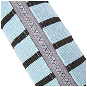 Roka Tate Small Cotton Canvas Pouch - Blue Stripe