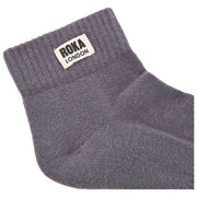 Roka Wembley Ankle Socks - Smoke Grey