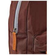 Roka Willesden Large Recycled Nylon Crossbody Bag - Rocky Road Brown