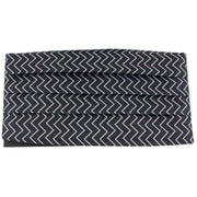 Knightsbridge Neckwear Bow Tie and Cummerbund Set - Black/Silver
