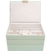 Stackers Classic Jewellery Box - Sage Green