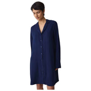 Triumph Amourette Jacquard Night Dress - Admiral Blue