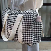 Moon Nude Classic Diaper Bag - Black/White