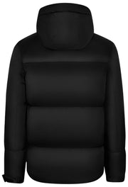 Helvetica Mountain Pioneers Himalaya Hooded Parka Jacket - Black