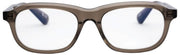MessyWeekend Travis Blue Light Reading Glasses - Clear/Olive Green