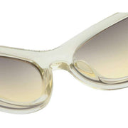 A.Kjaerbede Blast Sunglasses - Ecru Transparent