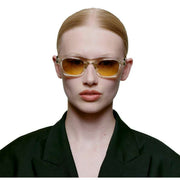A.Kjaerbede Lane Sunglasses - Ecru Transparent