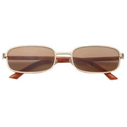 A.Kjaerbede Noah Sunglasses - Gold/Burnt Amber