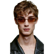 A.Kjaerbede Noah Sunglasses - Gold/Burnt Amber