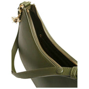 Alice Wheeler London Ascot Shoulder Bag - Olive Green