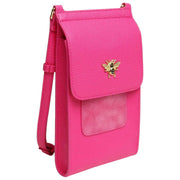 Alice Wheeler London Mini Bloomsbury Crossbody Bag - Hot Pink