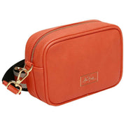 Alice Wheeler London Mini Camera Crossbody Bag - Orange