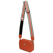 Alice Wheeler London Mini Mayfair Camera Cross Body Bag - Orange