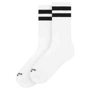 American Socks Old School I Mid High Socks - White