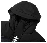 Helvetica Mountain Pioneers Queyras Hodded Down Jacket - Black