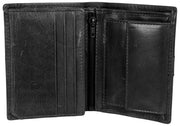 Dents Itchen Passcase Wallet - Black