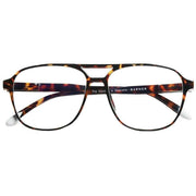 Barner Brad Glossy Blue Light Reading Glasses - Brown Tortoise