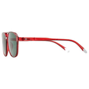 Barner Brad Glossy Sunglasses - Radiant Red/Green