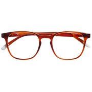 Barner Dalston Glossy Blue Light Reading Glasses - Intense Rust Orange