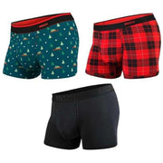 BN3TH Home For The Holidays Classic 3 Pack Trunk - Green/Red/Black