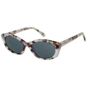 Botaniq Oval Cat-Eye Sunglasses - Cream Tort