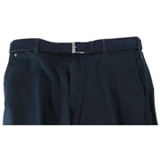 BRUHL Montana Four Seasons Pima Cotton Pants - Marine Navy