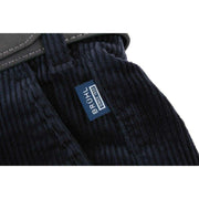 BRUHL Parma B Genua Cord Trousers - Marine Navy