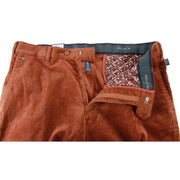 BRUHL Parma B Genua Cord Trousers - Rust Brown